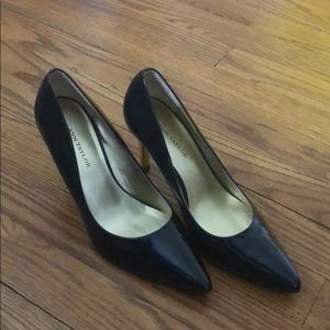 Ann Taylor shiny leather heels